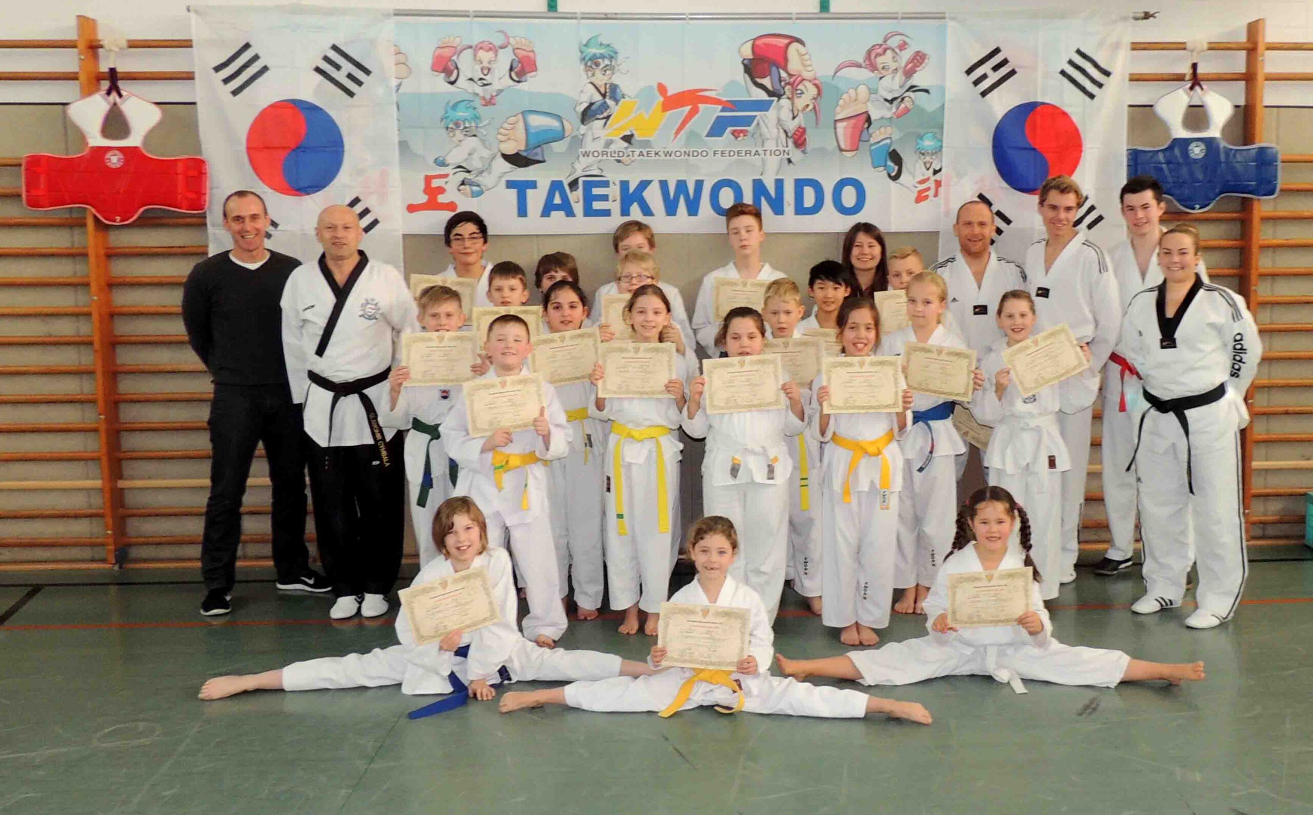 Taekwondo-Kup-Prüfung des JSV