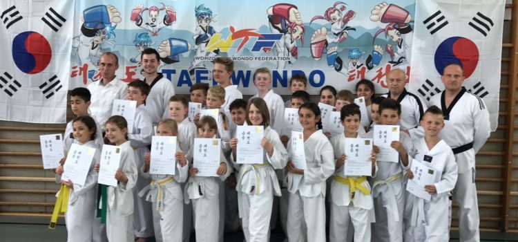 Taekwondo-Kup-Prüfung des JSV Lippstadt e.V.