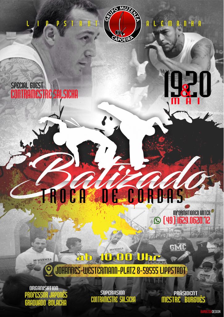 Programm Event Capoeira 18. bis 20.05.2018