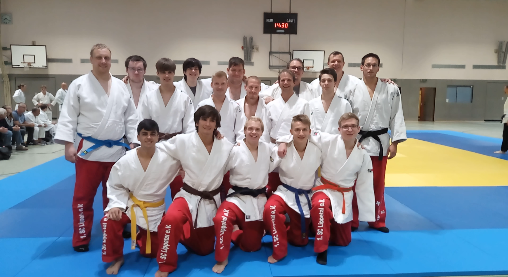 Zwei JSV Judoka starten erstmals in der Landesliga. 5:5 nährt Lippetaler Hoffnungen auf den Klassenerhalt