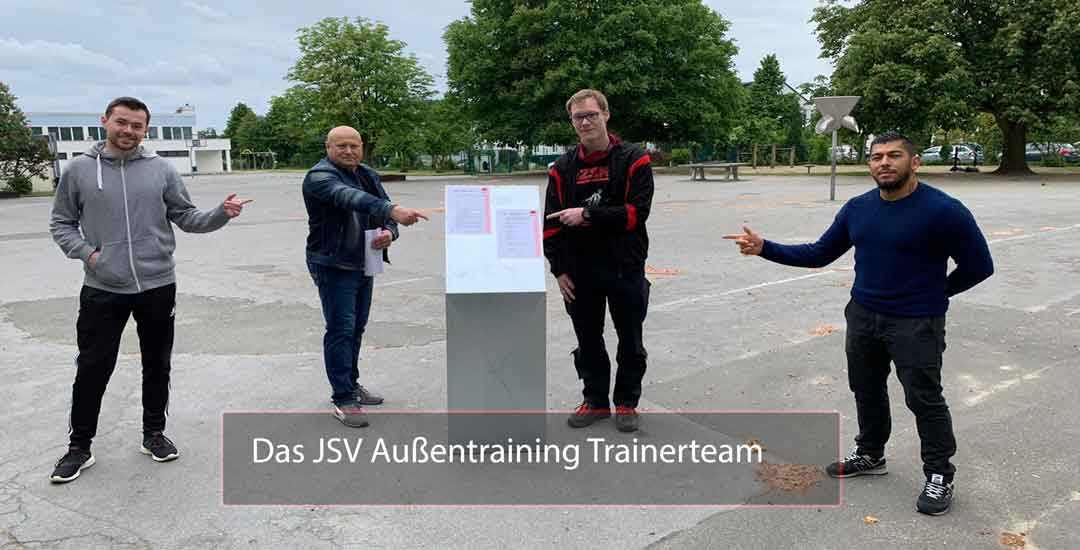 Das  JSV Training startet wieder!